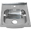 Мойка кухонная MELANA 5060 004/2 (*10) 60х50см хром