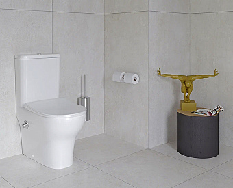 Унитаз напольный VITRA Zentrum 9012B003-7226 ободковый с микролифтом