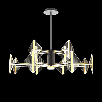 Люстра потолочная ImperiumLOFT Keen 219454-23 113Вт 12 лампочек LED