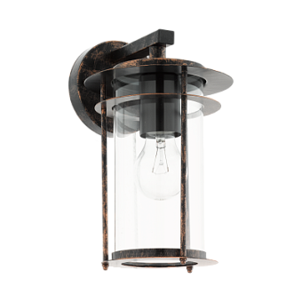 Светильник фасадный EGLO VALDEO 96241 60Вт IP44 E27 медный состаренный