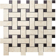 Керамическая мозаика Atlas Concord Италия MARVEL STONE AS2P Basketweave Warm Lappato 30х30см 0,54кв.м.