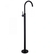 Смеситель для раковины Abber Wasser Kreis AF8141B чёрный матовый