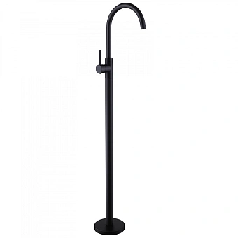Смеситель для раковины Abber Wasser Kreis AF8141B чёрный матовый