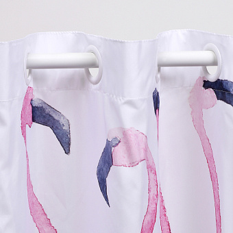 Шторка для ванной WASSERKRAFT Lossa 200х200см мультицвет