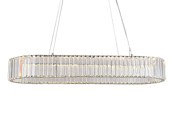 Светильник подвесной Newport 8440 8445/90 oval chrome 38Вт LED