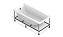 Каркас под ванную CERSANIT VIRGO K-RW-VIRGO*150n 143см