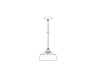 Светильник подвесной Freya Jiffy FR5188PL-01B 60Вт E27