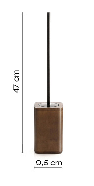 Ёршик Gedy Dafne 3933(30) чёрный матовый