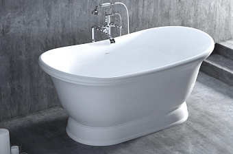 Ванна каменная SALINI ETTORA 174х90 S-Stone (Solix) матовая