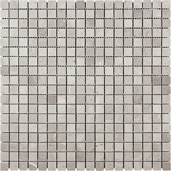 Мозаика Mir Mosaic Adriatica 7M079-15P серый мрамор 30,5х30,5см 0,93кв.м.