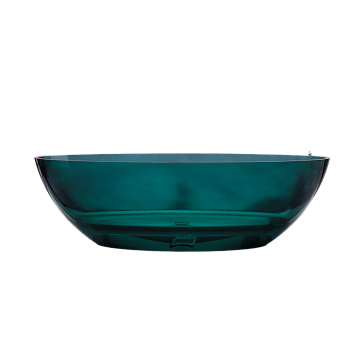 Ванна акриловая Abber Kristall AT9702Aquamarin 180х85см отдельностоящая