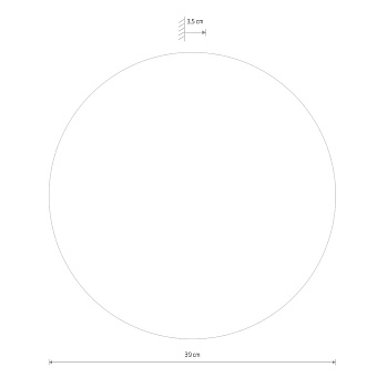 Светильник настенный Nowodvorski Ring Led L 10278 15Вт