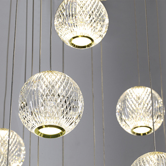 Люстра каскадная Odeon CRYSTAL 5008/120L 120Вт 1 лампочек LED