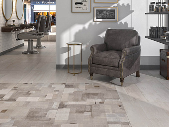 Матовый керамогранит KERAMA MARAZZI Сольферино DL840590R бежевый/серый 80х80см 1,92кв.м.