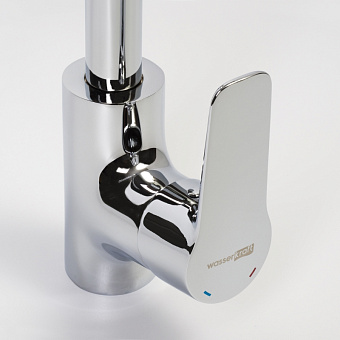 Смеситель для кухни WASSERKRAFT Lippe 4507 поворотный излив хром