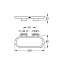 Полотенцедержатель GROHE Selection 41035000 хром 20см