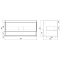 Тумба с раковиной MIRSANT Scandy УТ000080933 45х100х56см