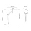 Светильник грунтовый Maytoni Scope O025FL-01B 20Вт IP65 GU10