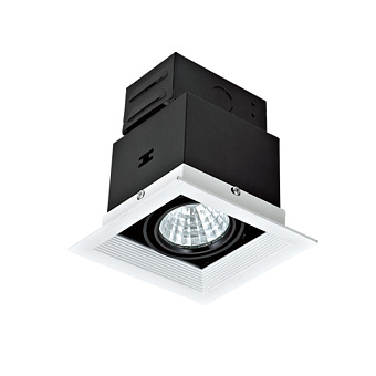 Светильник точечный встраиваемый Lucia Tucci OPZIONE 535.1-5W-WT/BK 5Вт LED