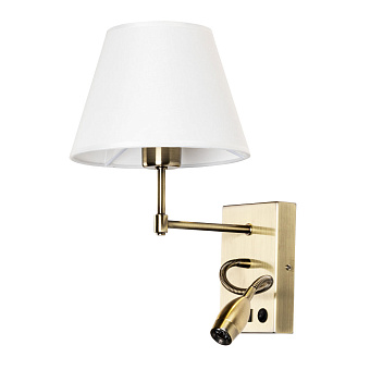 Светильник настенный Arte Lamp Elba A2581AP-2AB 63Вт E27
