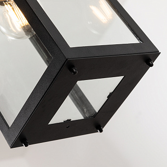 Светильник фасадный Arte Lamp BELFAST A4569SO-1BK 60Вт IP44 E27 чёрный