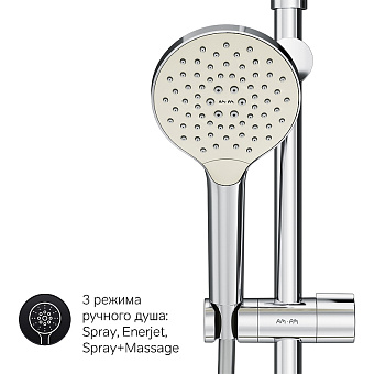 Душевая система AM-PM Like F0780200 хром