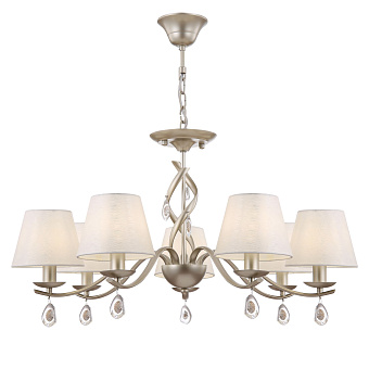 Люстра подвесная Freya Monique FR2001PL-07G 40Вт 7 лампочек E14