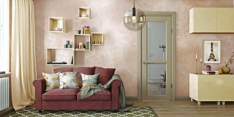 Декоративное покрытие VINCENT DECOR Afro Argent Фактура мелкого песка с серебристым эффектом 2,5кг