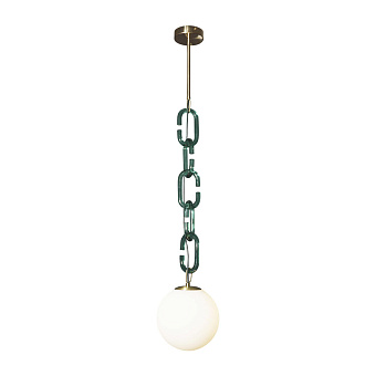 Светильник подвесной Loft It Chain 10128P Green 40Вт E27