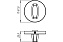 Фиксатор ARMADILLO WC-BOLT BK6 URS BPVD-77 39293 Вороненый никель