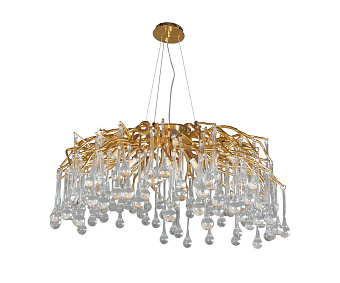 Люстра подвесная KINK Light Вилора 07870-100,33 70Вт 14 лампочек G9