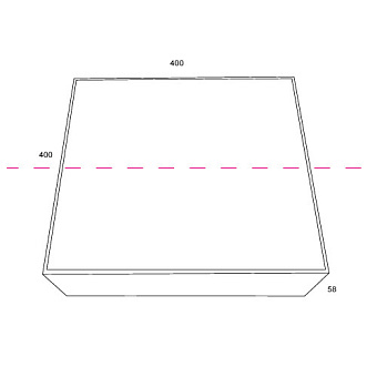 Светильник потолочный Maytoni Zon C067CL-L48B4K 48Вт LED