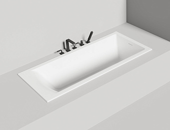 Ванна каменная SALINI CASCATA 104313MRH 169,8х75см встраиваемая