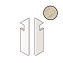 Плинтус Atlas Concord Италия Trust AEAL Ivory Battiscopa Sag.Dx 30х7,5см 0,27кв.м.