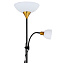 Торшер Arte Lamp DUETTO A9569PN-2BK 85Вт E27 2 плафонов
