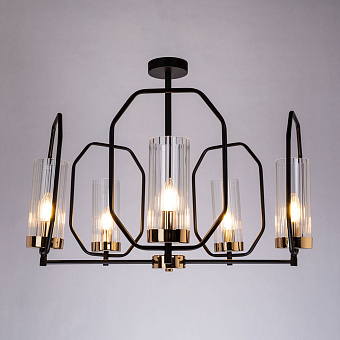 Люстра потолочная Arte Lamp CELAENO A7004PL-5BK 60Вт 5 лампочек E14