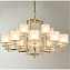 Люстра подвесная Newport 4400 4410+5/C gold 65Вт 17 лампочек E14