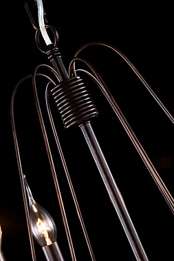 Люстра подвесная Freya Velia FR2046-PL-06-BR 60Вт 6 лампочек E14