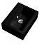 Раковина подвесная SIMAS Frozen FZ14nero*1 43х33,5см