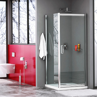 Угловое ограждение WASSERKRAFT Salm 27I22 200х100см стекло прозрачное