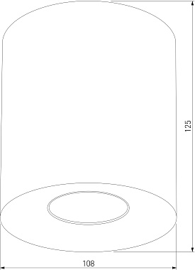 Светильник потолочный TK Lighting Orion 3198 50Вт GU10