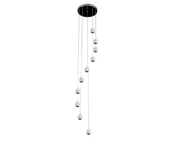 Люстра каскадная KINK Light Берти 07866-10A,02 60Вт 10 лампочек LED