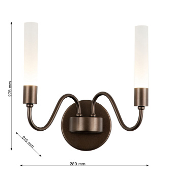 Светильник настенный Favourite Tentacoli 3014-2W 6Вт LED