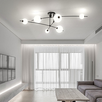 Люстра потолочная ImperiumLOFT Freer 167421-26 57Вт 6 лампочек LED