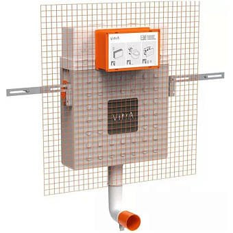 Бачок скрытый VITRA V12 762-1740-01 3/6л
