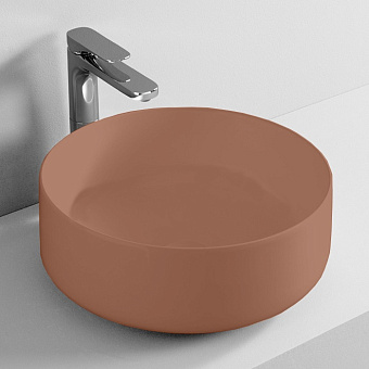 Раковина накладная ArtCeram Cognac COL001 40 00 42х42см