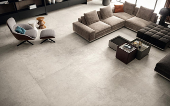 Неполированный керамогранит Atlas Concord Италия Raw APL7 White Grip 37,5х75см 1,125кв.м.