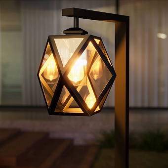 Светильник ландшафтный Elektrostandard Ambra a056235 35133/F 60Вт IP33 E27 чёрный