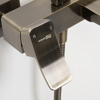 Смеситель для ванны WASSERKRAFT Exter 1601 светлая бронза