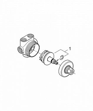 Внутренняя часть смесителя GROHE 29033000